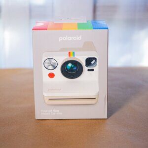 POLAROID NOW Generation 3 i-Type Instant Camera PEBBLE WHITE / NEW SEALED NIB
